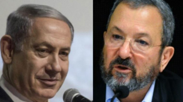 אהוד ברק ובנימין נתניהו (צילום: פלאש 90)