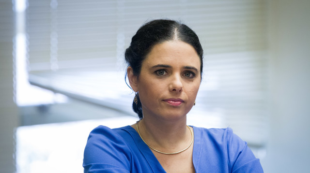 איילת שקד (צילום: מרים אלסטר, פלאש 90)