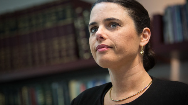 איילת שקד (צילום: יונתן זינדל, פלאש 90)