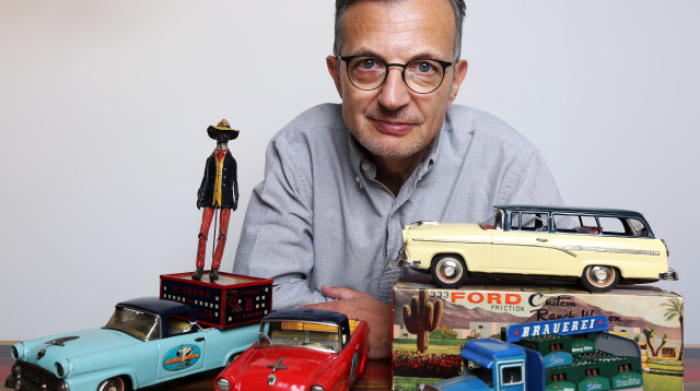 ג'פרי לוי, אספן צעצועים (צילום: אריאל בשור)