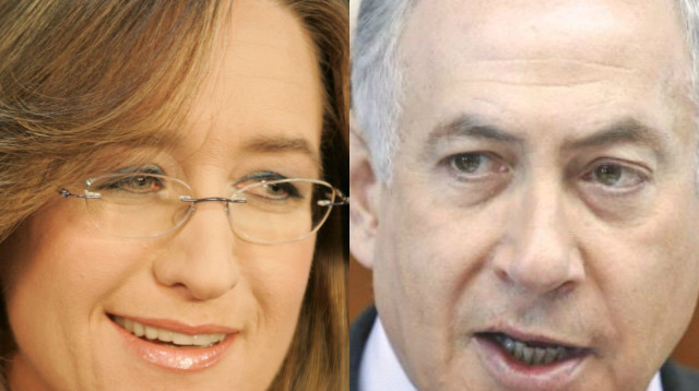 בנימין נתניהו ואילנה דיין (צילום: יוסי זמיר, פלאש 90,מרק ישראל סלם)