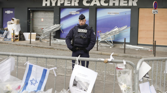 הפיגוע בהיפר כשר (צילום: AFP)