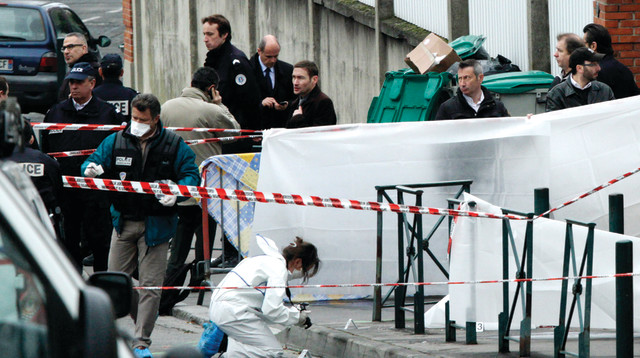 הפיגוע בבית הספר “אוצר התורה" בטולוז, מרץ 2012 (צילום: רויטרס)