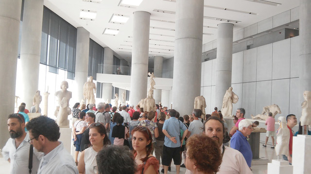 מוזיאון אקרופוליס, אתונה, תיירות (צילום: מאיר בלייך)