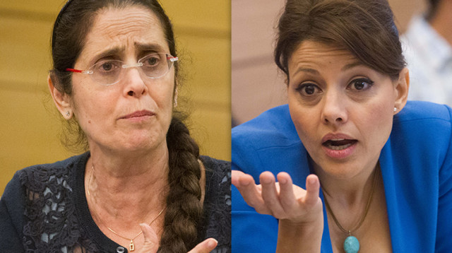 אורלי לוי-אבקסיס, ענת ברקו (צילום: פלאש 90)