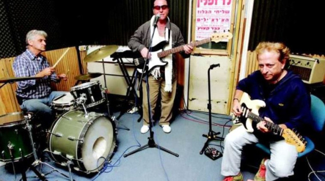 להקת הצ'רצ'ילים בחזרה, ארכיון (צילום: רענן כהן)