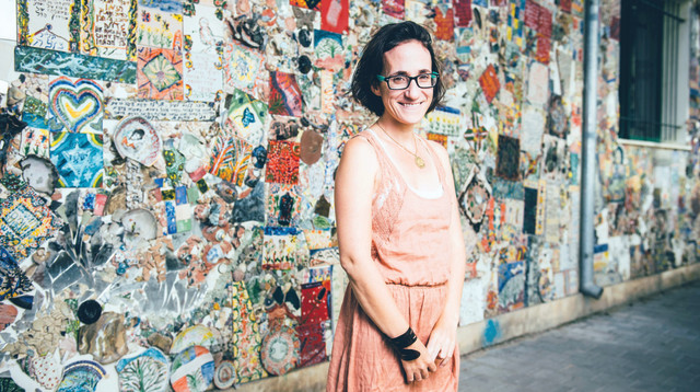 טובית נייזר, מקימת מיזם אינטרנטי להנצחה (צילום: אסף קליגר)