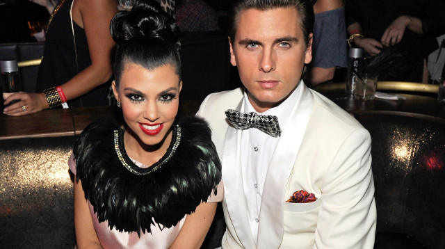 קורטני קרדשיאן, סקוט דיסיק (צילום: Getty images)