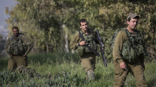 חיילי צה"ל בסמוך לגבול רצועת עזה (צילום: הדס פרוש , פלאש 90)