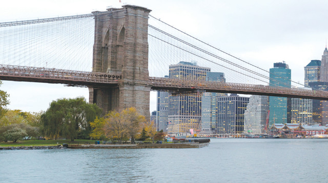 גשר ברוקלין, ניו יורק, תיירות (צילום: אינגאימג)