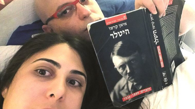 רגב קונטס ושיר נוסצקי (צילום: שיר נוסצקי)