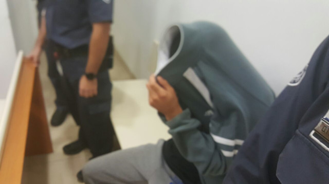 דודי דיגמי החשוד ברצח אחיו בפתח תקווה (צילום: אלון חכמון)