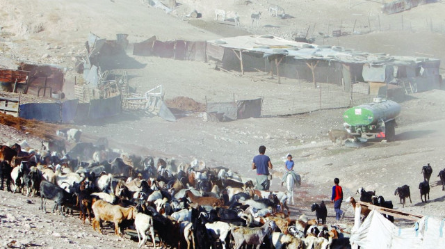 התיישבות הבדואים בנגב (צילום: רויטרס)