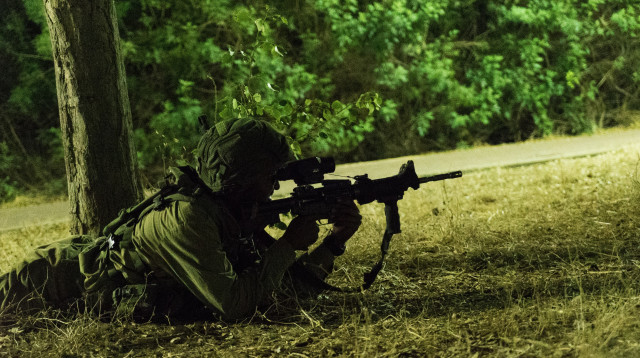 תרגיל חטיבת הקומנדו עוז (צילום: דובר צה"ל)