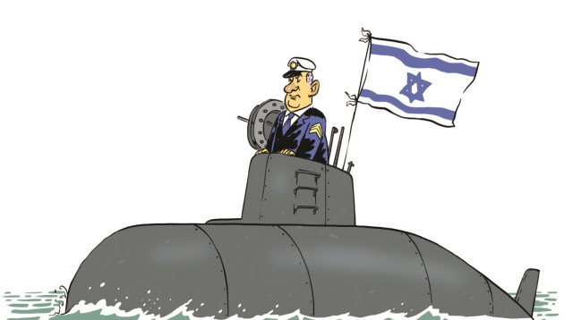 קפטן נתניהו (צילום: איור: ליאב צברי)