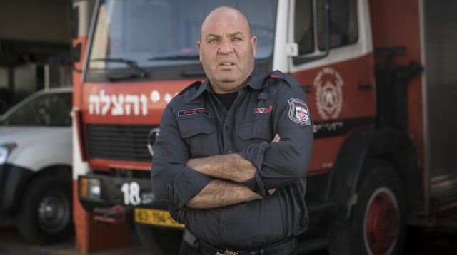 יוסי פרטוש, לוחם אש (צילום: יונתן זינדל, פלאש 90)