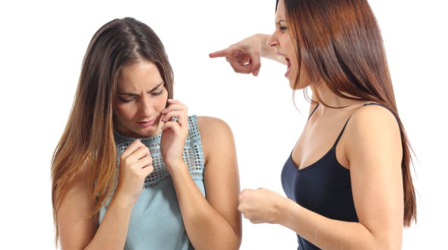 אילוסטרציה מריבה נשים (צילום: אינגאימג)