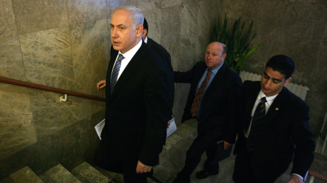 בנימין נתניהו בכנסת (צילום: אביר סולטאן, פלאש 90)