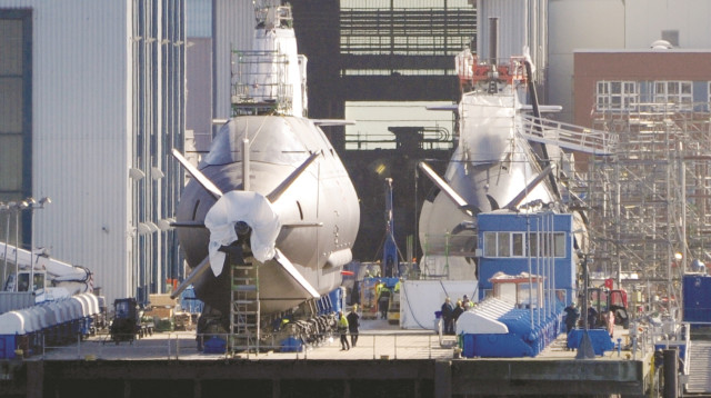 מספנות תיסנקרופ (צילום: AFP)