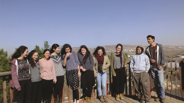 נערי עמונה (צילום: קרני אלדד)