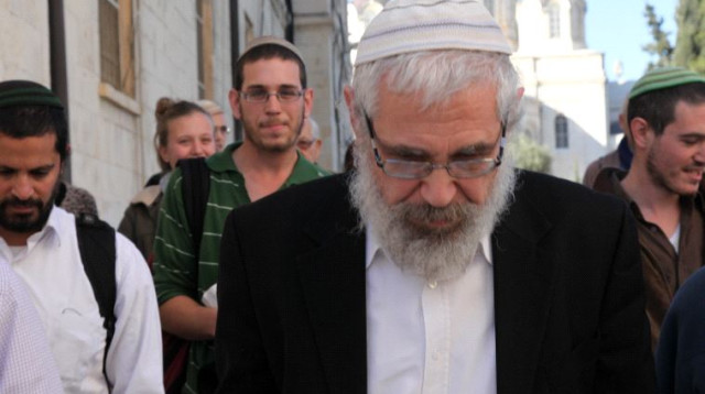 הרב מוטי אלון שהורשע במעשה מגונה (צילום: מרק ישראל סלם)