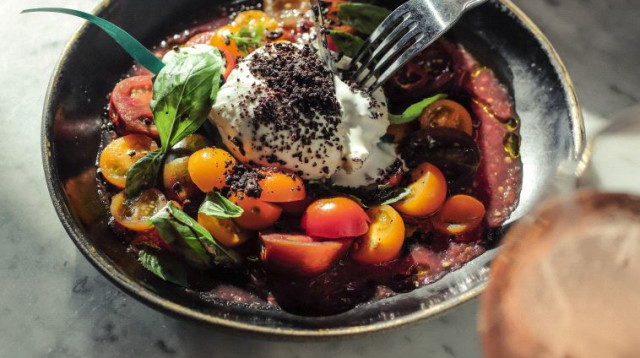 מנה ממסעדת "גרינברג" (צילום: דן פרץ)