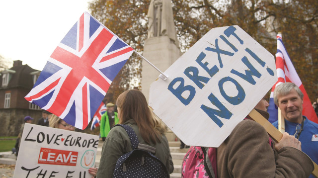 הברקזיט בבריטניה (צילום: רויטרס)