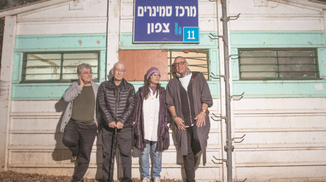 מימין לשמאל: כספין, אימבר, פלד ואנסקי (צילום: יוסי אלוני)