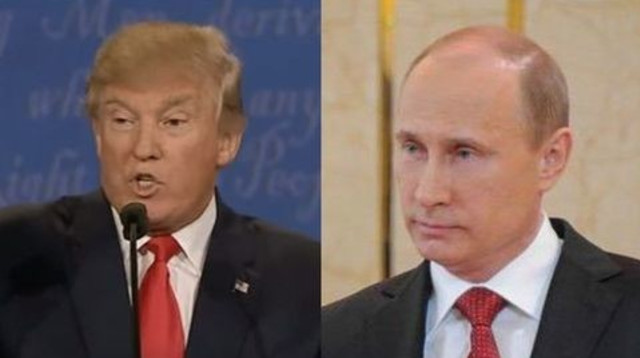 ולדימיר פוטין ודונלד טראמפ (צילום: יוטיוב)