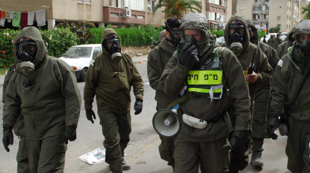 תרגיל תקיפת אב"כ (צילום: גילי יערי, פלאש 90)