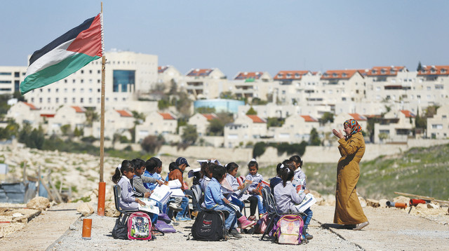 שיעור פלסטיני בשטח C (צילום: רויטרס)