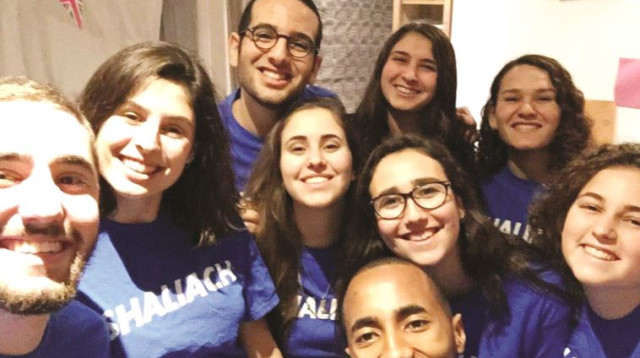 משתתפי תכנית שינשינים (צילום: הסוכנות היהודית)