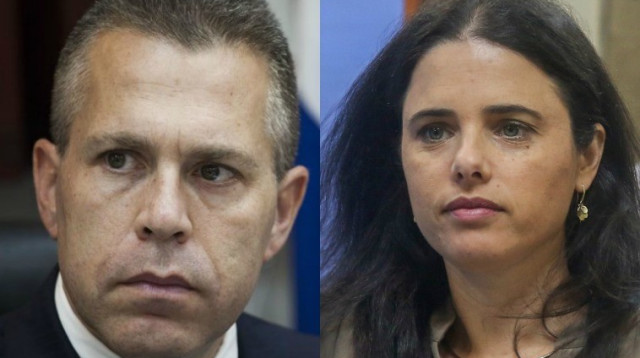 איילת שקד וגלעד ארדן (צילום: יונתן זינדל, מרק ישראל סלם,פלאש 90)