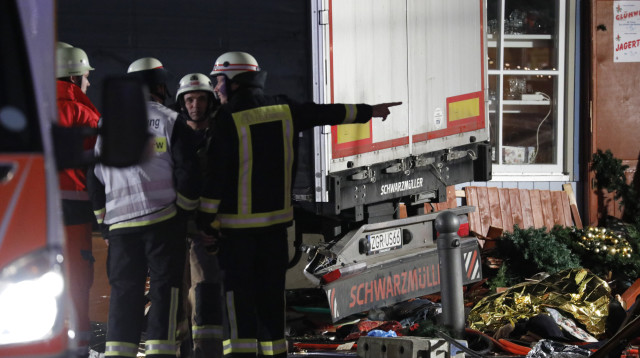 פיגוע דריסה בברלין (צילום: רויטרס)