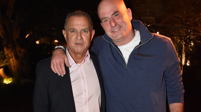 אבי באום ודני ברנר (צילום: אביב חופי)