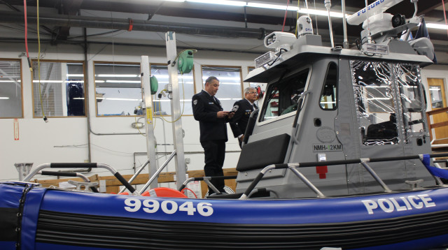 ספינת 'צרעה', משטרת ישראל (צילום: דוברות משטרת ישראל)