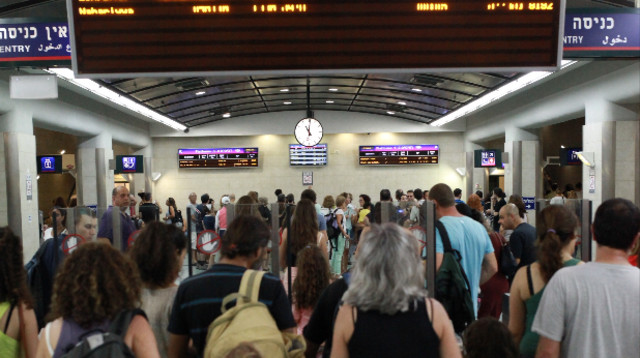 שיבושים ברכבת, ארכיון (צילום: פלאש 90)