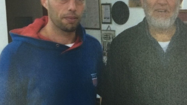 מוחמד מצרי והשייח ראאד סלאח (צילום: דוברות המשטרה)