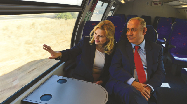 שרה ובנימין נתניהו (צילום: אוהד צווויגנברג, פול)