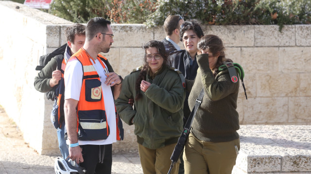 פיגוע דריסה בארמון הנציב בירושלים (צילום: מרק ישראל סלם)