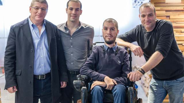 יואל חשין, שחר בוצר, אופיר פלדי ואליעזר שקדי (צילום: יח"צ)