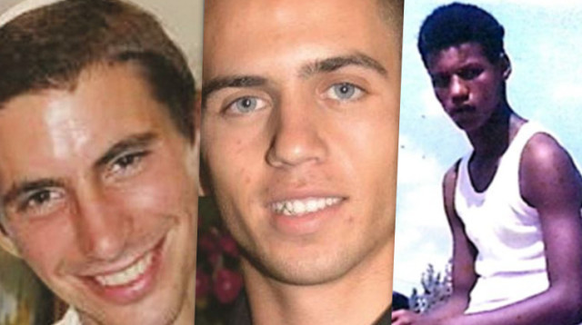 אברה מנגיסטו, אורון שאול, הדר גולדין (צילום: דובר צה"ל,באדיבות המשפחה)