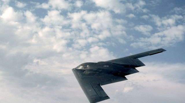 המפציץ החמקן B-2 (צילום: רויטרס)