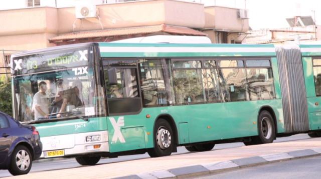 אוטובוס אגד, אילוסטרציה (צילום: אלוני מור)