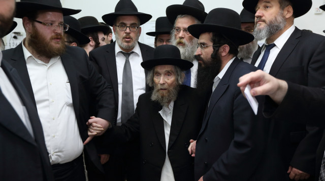 הרב שטיינמן (צילום: פלאש 90)