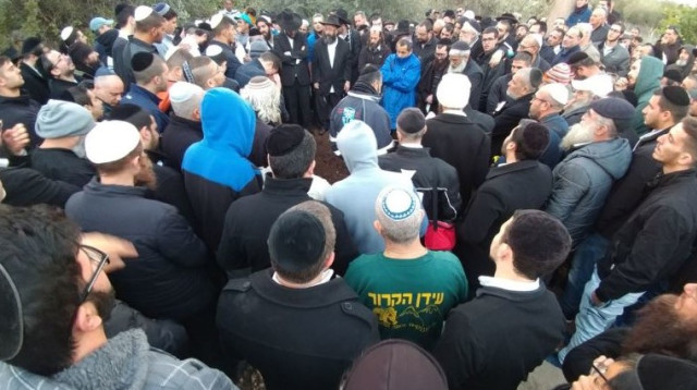 הלווית הילד הנרצח במגדל (צילום: ערן גילווארד)