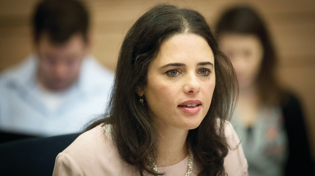 איילת שקד (צילום: יונתן זינדל, פלאש 90)