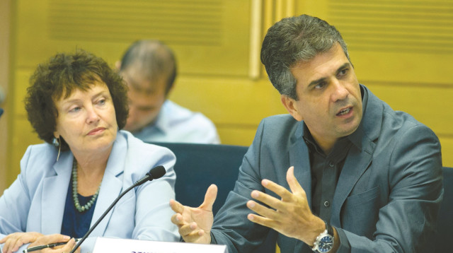 קרנית פלוג ואלי כהן (צילום: יונתן זינדל, פלאש 90)