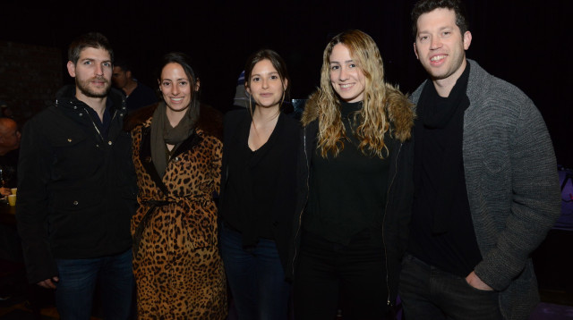 אורי ושני שקד, שני הראל לין חבס וניר מרקוביץ (צילום: אוהד הרכס)