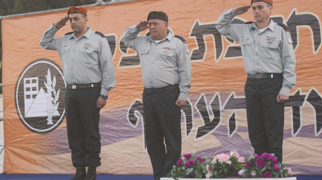 חילופי אלוף פיקוד העורף (צילום: דובר צה"ל)